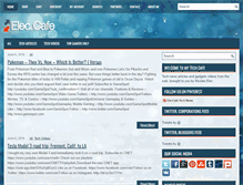 Tablet Screenshot of eleccafe.com